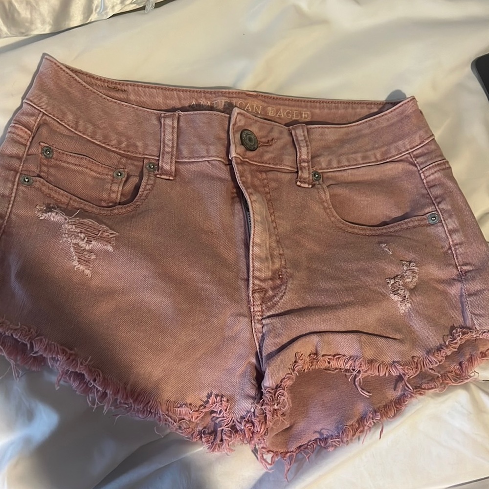 American eagle jean shorts
